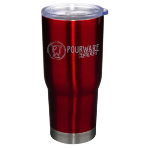 Red PRO22 Double Wall Vacuum Stainless Steel Tumbler