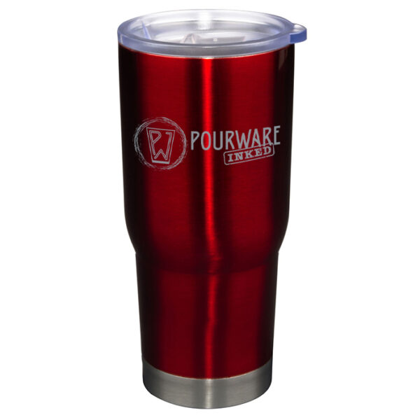 Red PRO22 Double Wall Vacuum Stainless Steel Tumbler