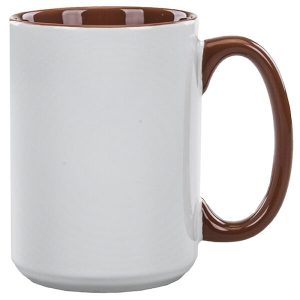 Collins Red in / White Out with Red Handle El Grande Mug - Image 2
