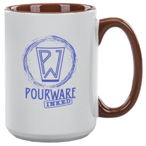 Collins Red in / White Out with Red Handle El Grande Mug