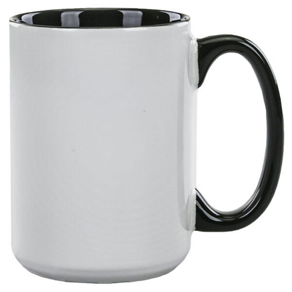 Collins Hunter Green in / White Out with Hunter Green Handle El Grande Mug - Image 2