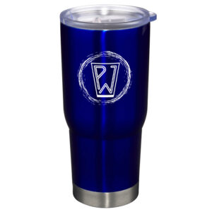 Blue PRO22 Double Wall Vacuum Stainless Steel Tumbler