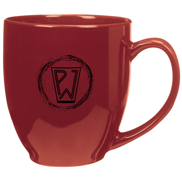Burgundy Bistro Mug