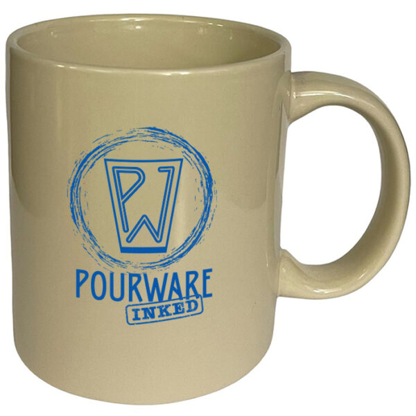 Almond C-Handle Mug