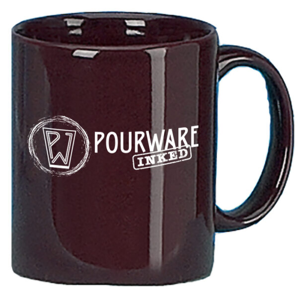 Deep Purple C-Handle Mug