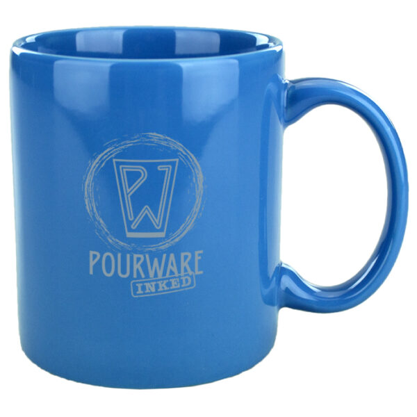 Hawaiian Blue C-Handle Mug