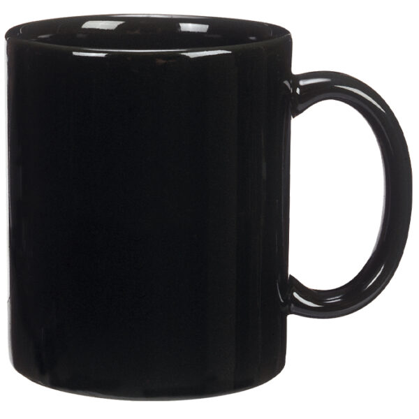 Black C-Handle Mug - Image 2