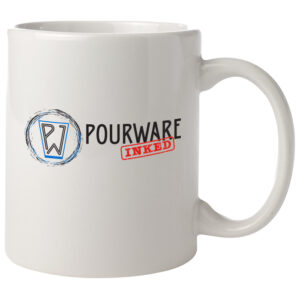 White C-Handle Mug