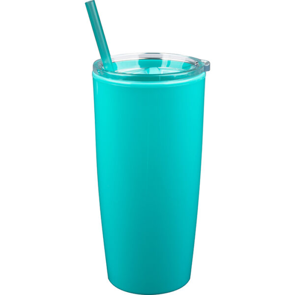 Sea Foam Captiva Double Wall Acrylic Tumbler - Image 2