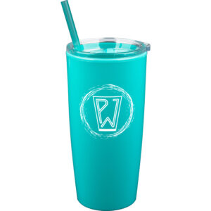 Sea Foam Captiva Double Wall Acrylic Tumbler