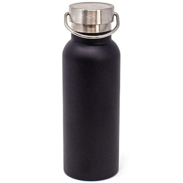 Matte Black Caribe Double Wall Vacuum Stainless Bottle - Image 2