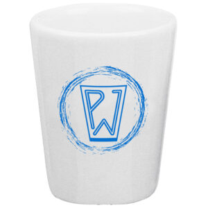 White Ceramic Shot
