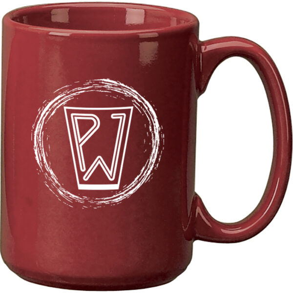 Burgundy El Grande Mug