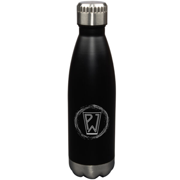 Matte Black Glacier Stainless Steel Double Wall Vacuum Bottle