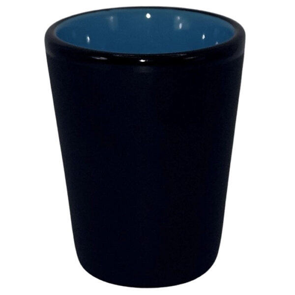Sky Blue in / Matte Black Ceramic Shot - Image 2
