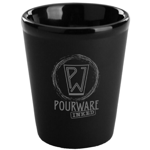 Black in / Black Matte out Ceramic Shot