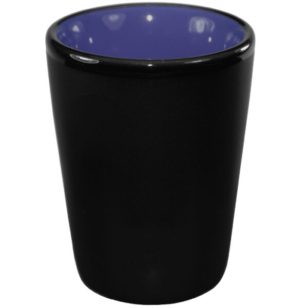 Country Blue in / Matte Black out Ceramic Shot - Image 2