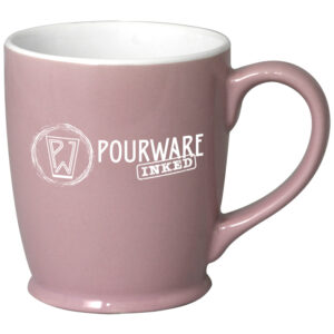White in / Pink out Kona Mug