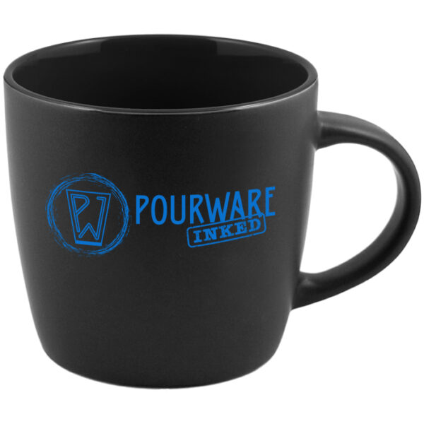 Black in / Black Matte Out Poke Mug