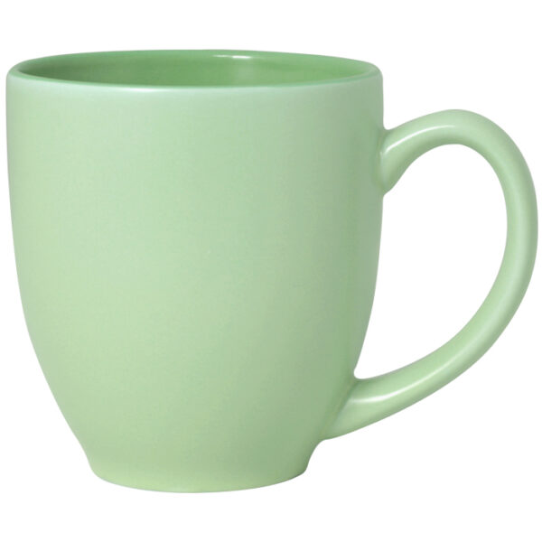 Green Pastel Matte Bistro Mug - Image 2