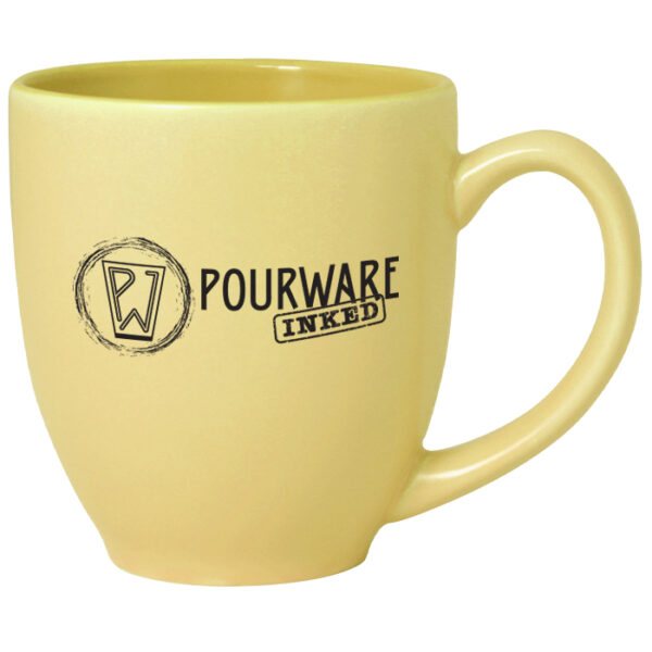 Yellow Pastel Matte Bistro Mug