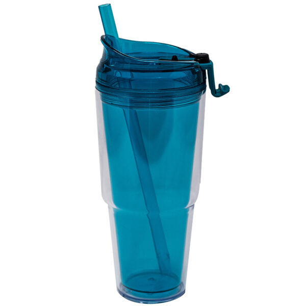 Aqua Dual Double Wall Acrylic Tumbler - Image 2
