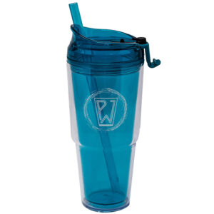 Aqua Dual Double Wall Acrylic Tumbler
