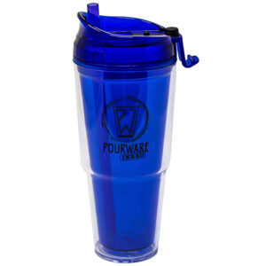 Blue Dual Double Wall Acrylic Tumbler