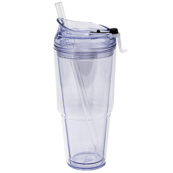 Clear Dual Double Wall Acrylic Tumbler - Image 2