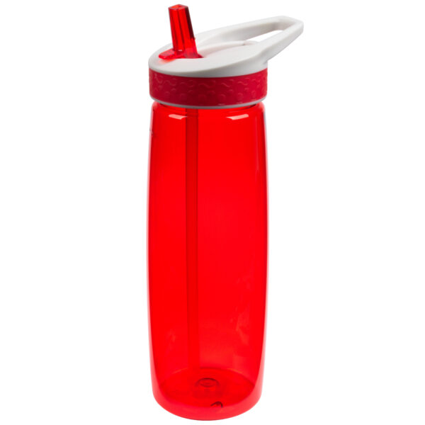 Red Wave Single Wall Plastic Bottle - Image 2