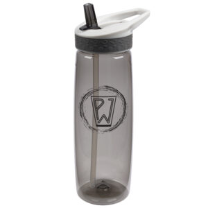 Smoke Wave Single Wall Plastic Bottle