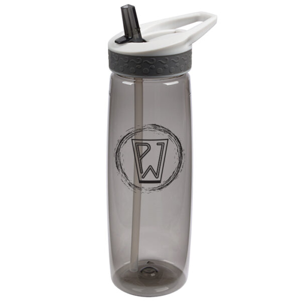 Smoke Wave Single Wall Plastic Bottle
