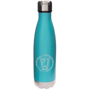 Pastel Sea Foam Glacier Stainless Steel Double Wall Vacuum Bottle