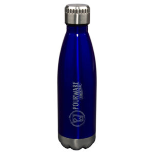Blue Glacier Stainless Steel Double Wall Vacuum Bottle