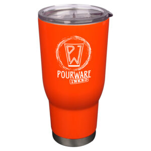 Orange PRO32 Double Wall Vacuum Stainless Steel Tumbler