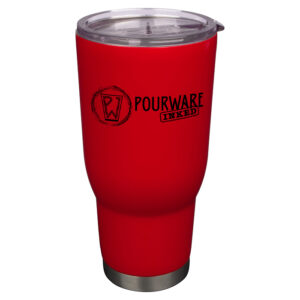 Red PRO32 Double Wall Vacuum Stainless Steel Tumbler