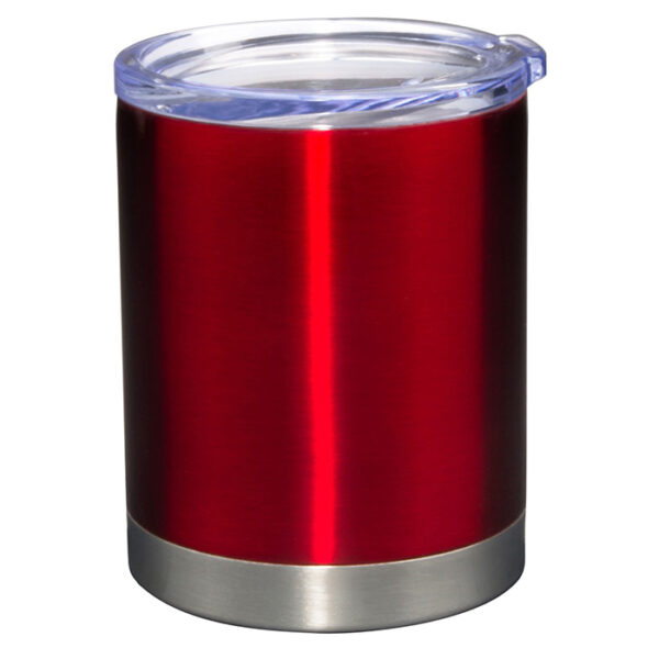 Red PRO12 Double Wall Vacuum Stainless Steel Tumbler - Image 2