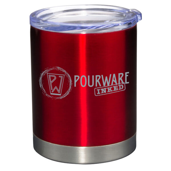 Red PRO12 Double Wall Vacuum Stainless Steel Tumbler