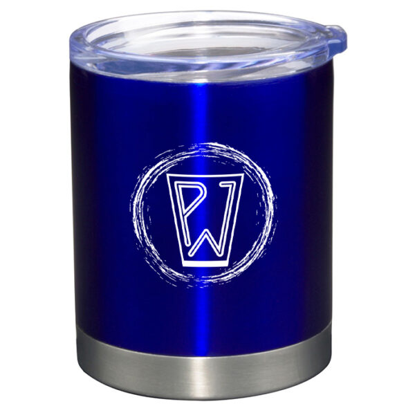 Blue PRO12 Double Wall Vacuum Stainless Steel Tumbler